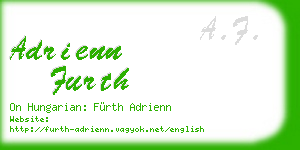 adrienn furth business card